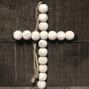 Bead Hanging Cross