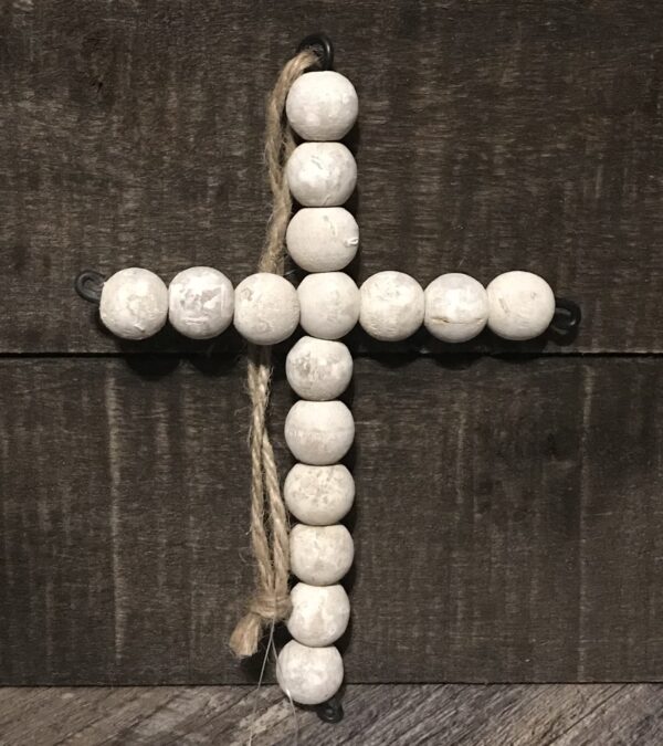 Bead Hanging Cross